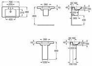 Khroma Washbasin 70х48 Khroma Washbasin 70х48