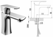 змішувач для умивальника Valtice 05320
