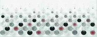 Domenico red bubbles inserto 20x50