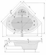 Triangel 155x155 + рама