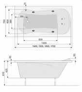 Muza 170x75