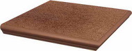 Taurus Brown 33 x 33 x 1,1 stopnica z kapinosem narożna