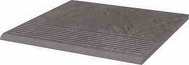 Taurus Grys 30 x 30 x 1,1 stopnica ryflowana prosta