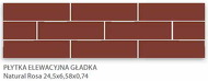 Natural Rosa 24,5 x 6,5 x 0,7