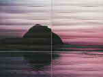 wall decoration Maxima violet 1 89,8x67,3