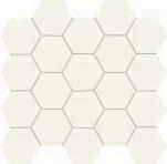 wall mosaic All in white - white 24,8x30,6