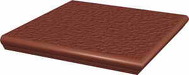 Natural Rosa Duro 33 x 33 x 1,1 stopnica z kapinosem narożna