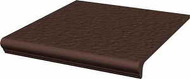 Natural Brown Duro 30 x 33 x 1,1 stopnica z kapinosem prosta