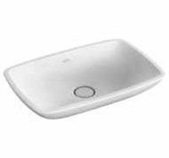 Loop & Friends washbasin 58,5x38 on the top panel