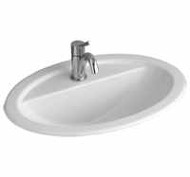 Loop & Friends washbasin 57x40 on the top panel