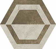 Scratch beige heksagon B 260x298