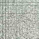 wall mosaic Drops metal gold square 30,5x30,5
