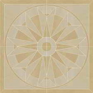 Arkesia Beige rozeta 89,6x89,6 cm