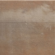 Scandiano Rosso stopnica Prosta Str 30x30