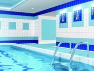 verona blue 25х12.5 cm