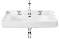Carmen Washbasin 800x500 3TH WHTE
