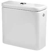 Dama Dual flush 4,5/3L WC cistern compact