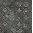 dec Softcement graphite patchwork mat 597x597x8mm