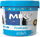 Краска фасадная акриловая 14 кг Miks color