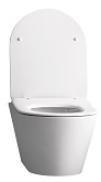 Aiva Rimless 530*355 *420 мм унитаз подвесной с кр Slim slow-closing
