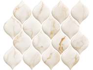 Bliss Gold Mozaika Prasowana Polysk Arabeska 29,8X29,8