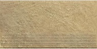 Eremite Beige Stopnica Prosta Struktura MAT 30x60