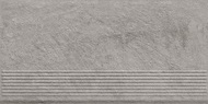 Carrizo Grey Stopnica Prosta Struktura MAT 30x60