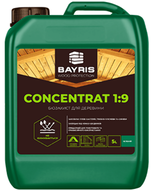 Bayris биозащита для древесины концентрат 1:9 зеленая 5 l Bayris биозащита для древесины концентрат 1:9 зеленая 5 l