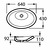 Urbi 6 Washbasin 64x43cm Urbi 6 Washbasin 64x43cm