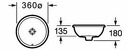 Foro Washbasin ø36cm Foro Washbasin ø36cm